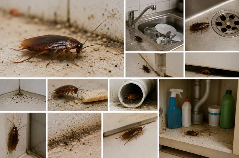 Hamam Böceği Nedir? Belirtileri, Riskleri ve Korunma Yolları
