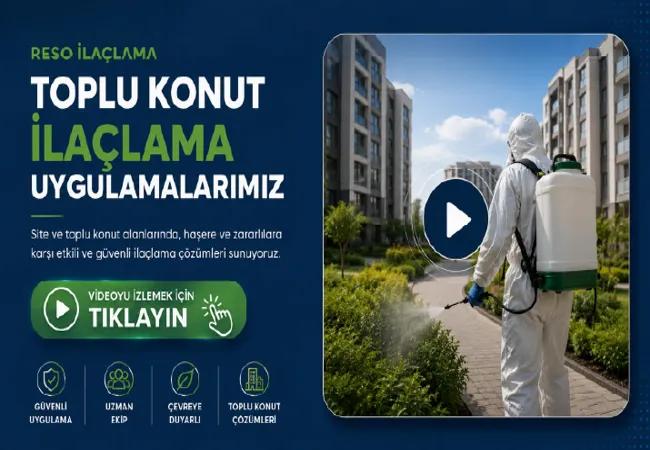 Toplu Konut İlaçlama Uygulamalarımız video görseli